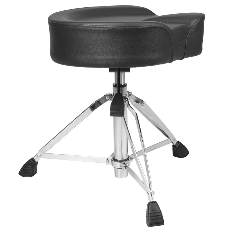 Drum Throne Adjustable - Cadeira de Bateria com Almofada de