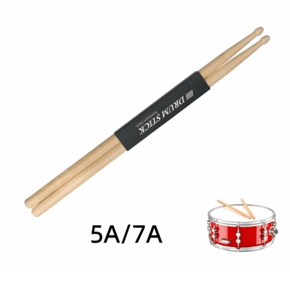 Drumsticks 5A Maple - 1 par de baquetas elegantes 5A