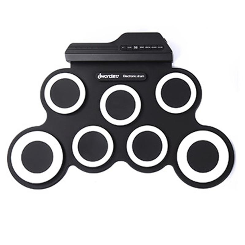 Electronic Drum Kit For Kids - Conjunto bateria elétrica, tambor eletrônico com