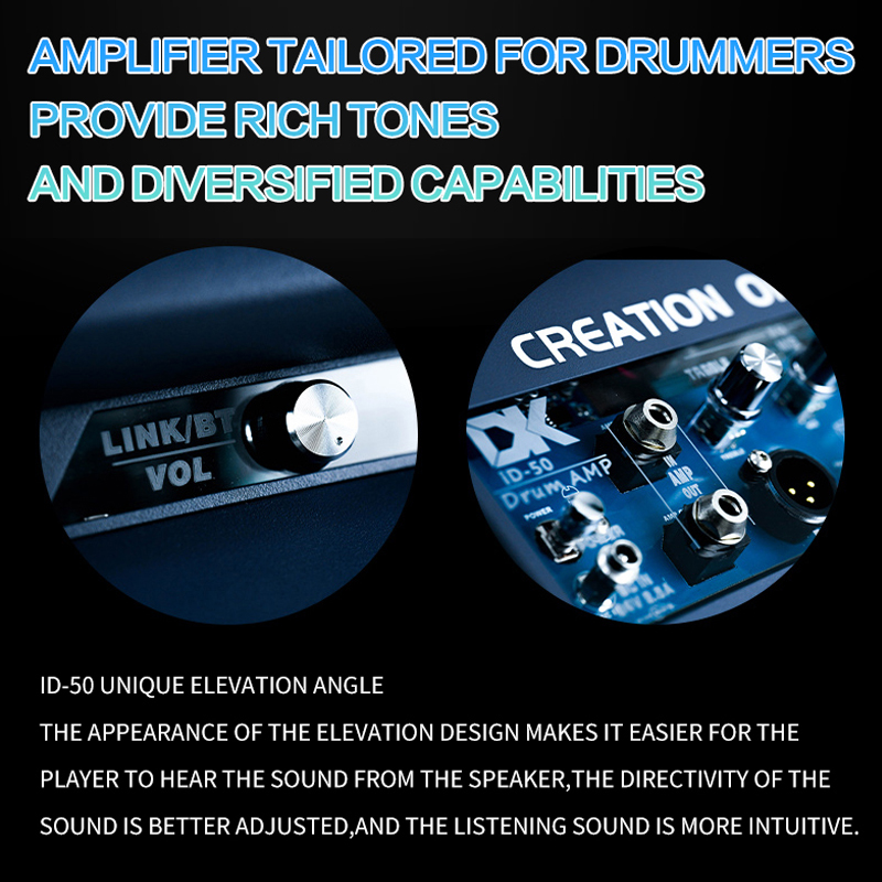 Amplificador Profissional de P - Electronic Drum Amp 50W avaliação e preço