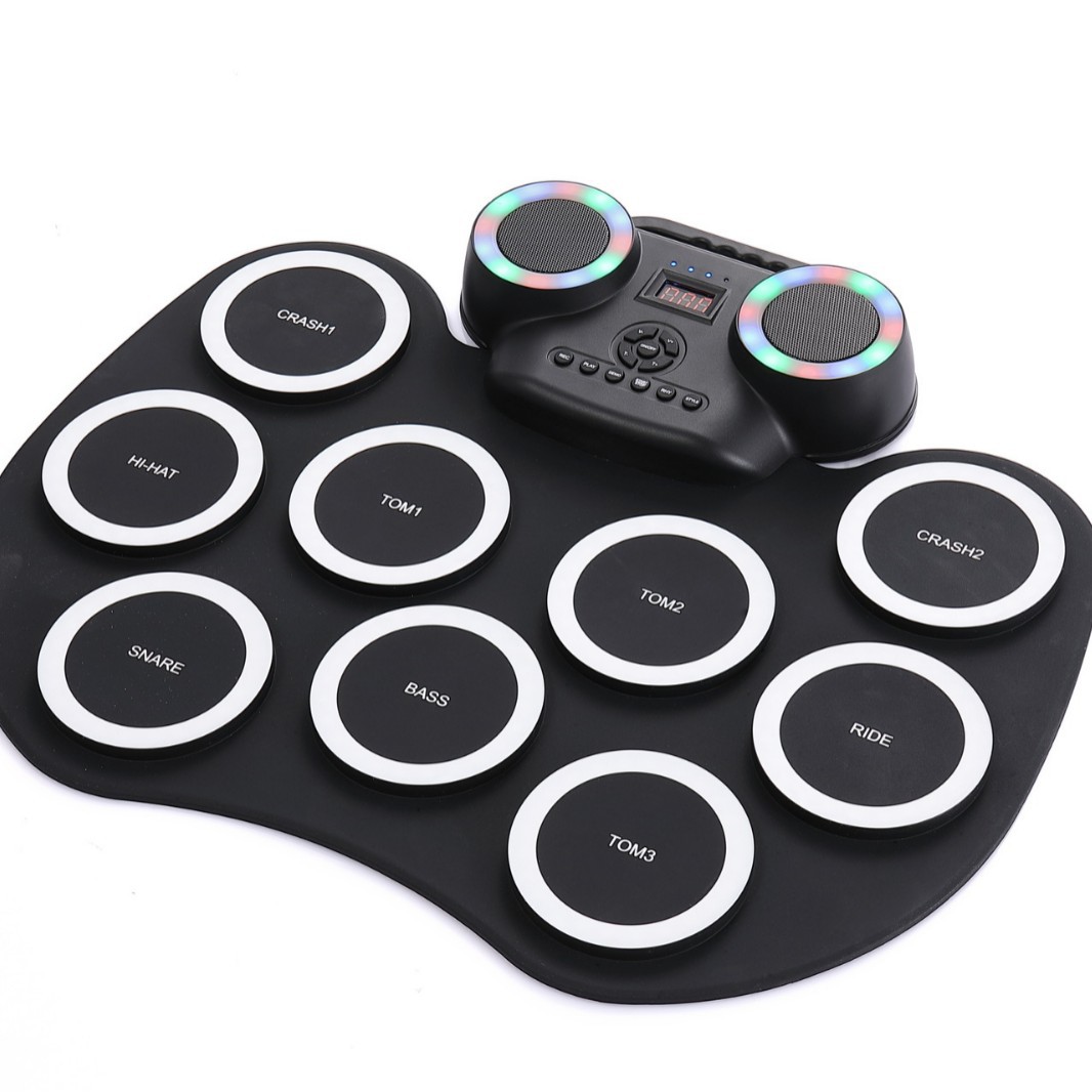 Conjunto de bateria eletrônica - Electronic Drum Set Roll Up avaliação e preço