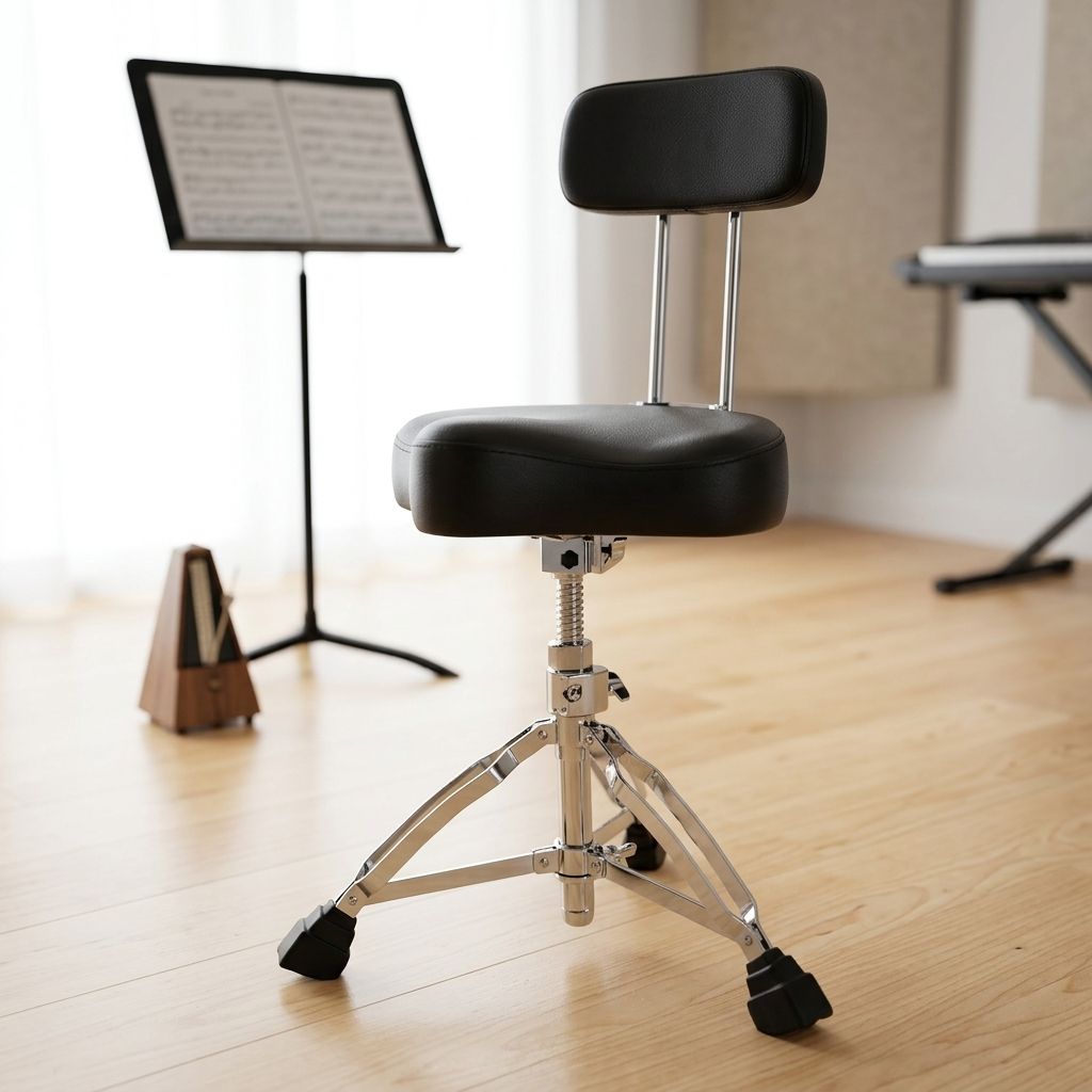 Cadeira de Bateria Ajustável A - Drum Throne Adjustable avaliação e preço