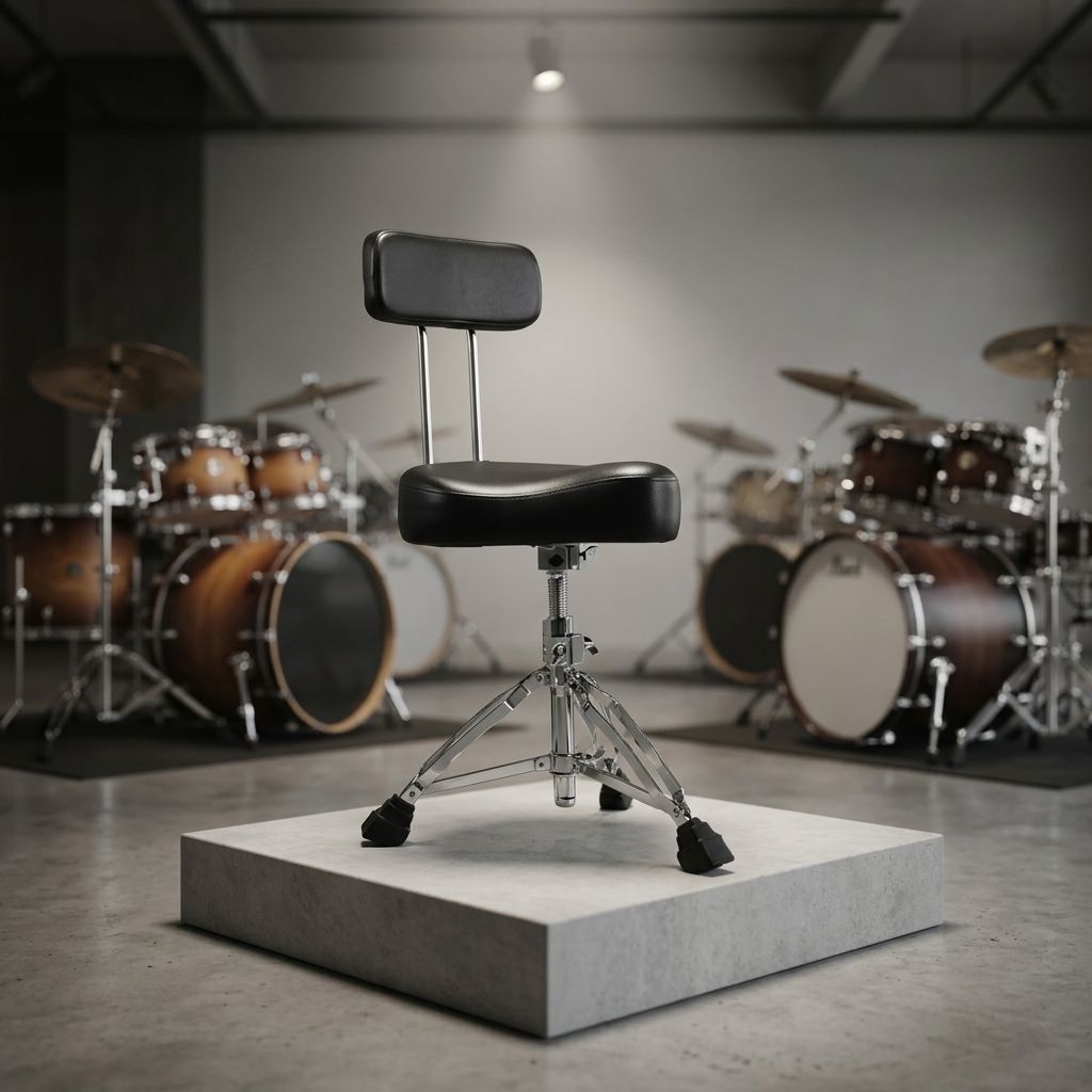 Cadeira de Bateria Ajustável A - Drum Throne Adjustable avaliação e preço