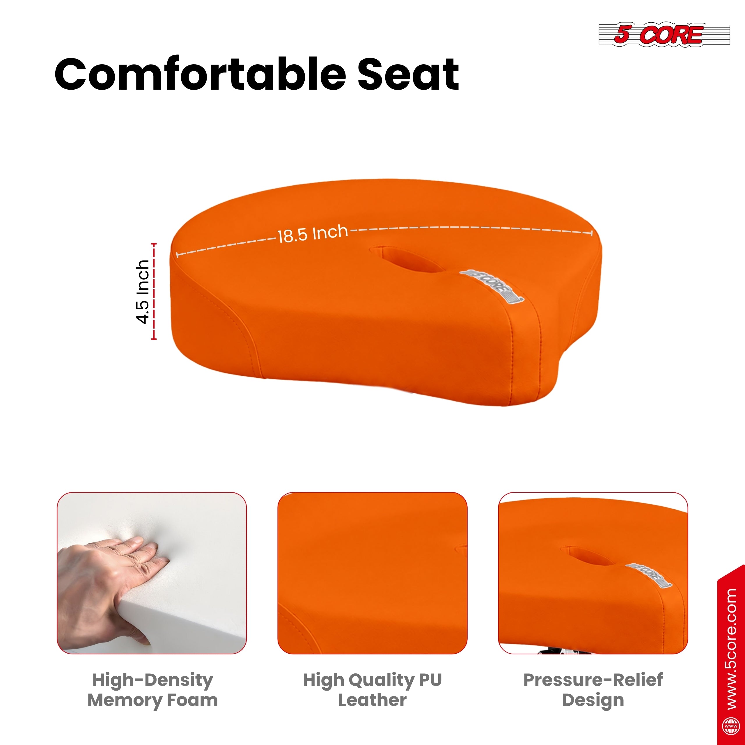 Banco de baterista ergonómico  - Drum Throne Adjustable avaliação e preço