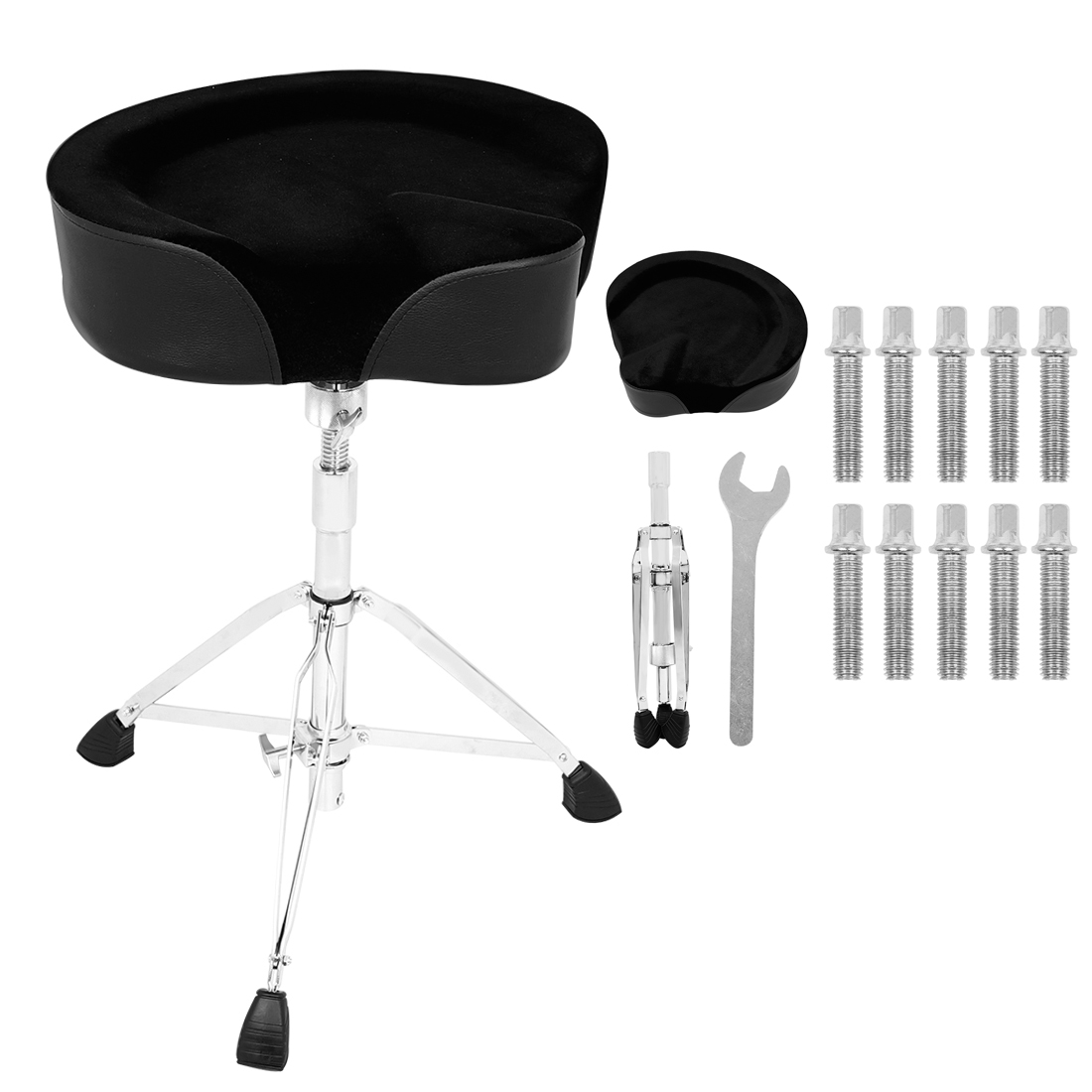 Tamborete universal para tambo - Drum Throne Adjustable avaliação e preço