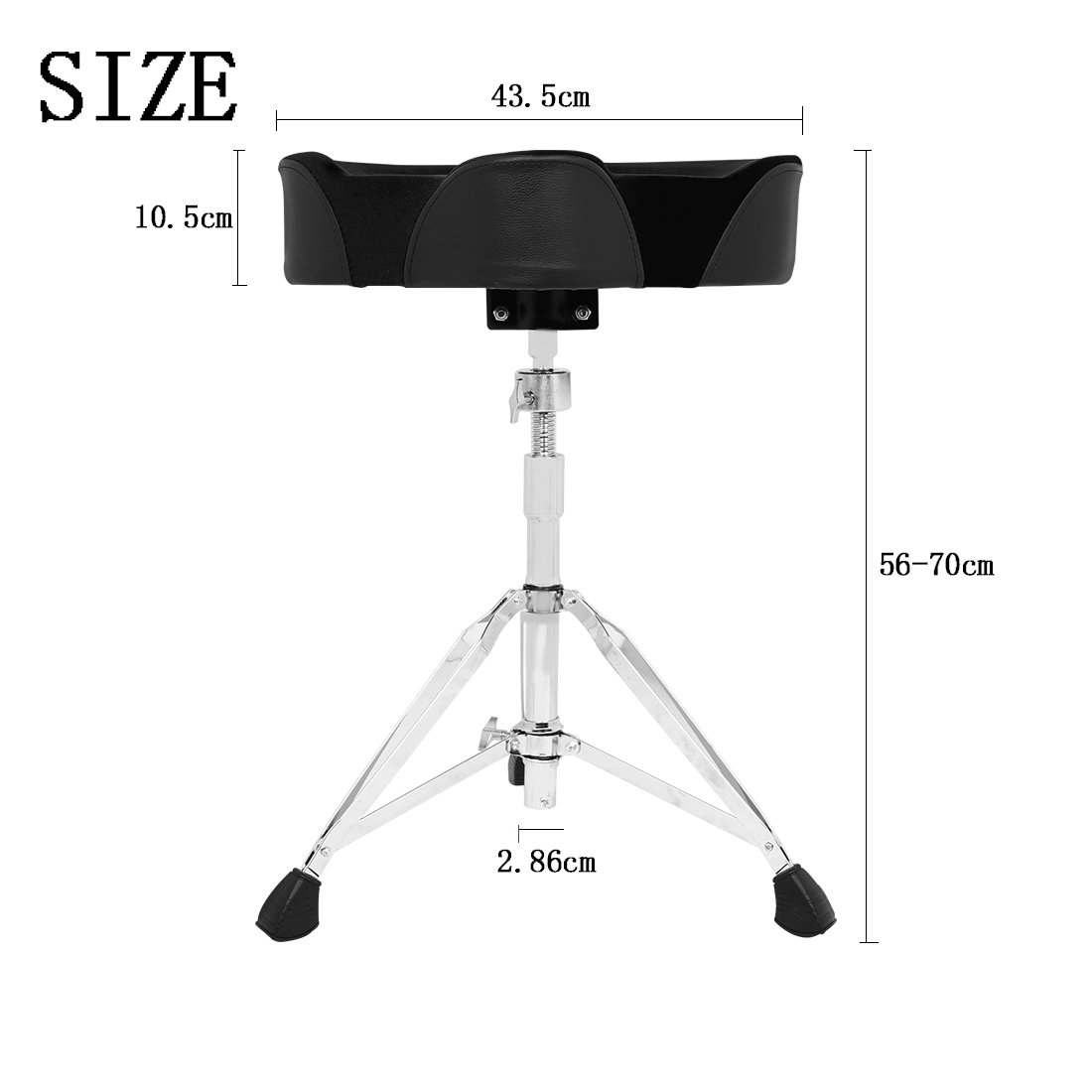 Tamborete universal para tambo - Drum Throne Adjustable avaliação e preço