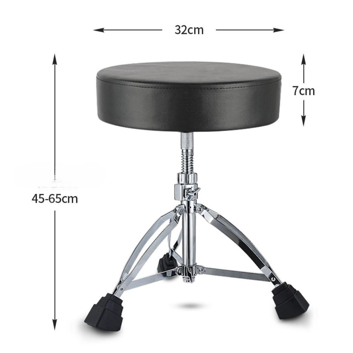 Banco de Bateria com Espuma de - Drum Throne Adjustable avaliação e preço