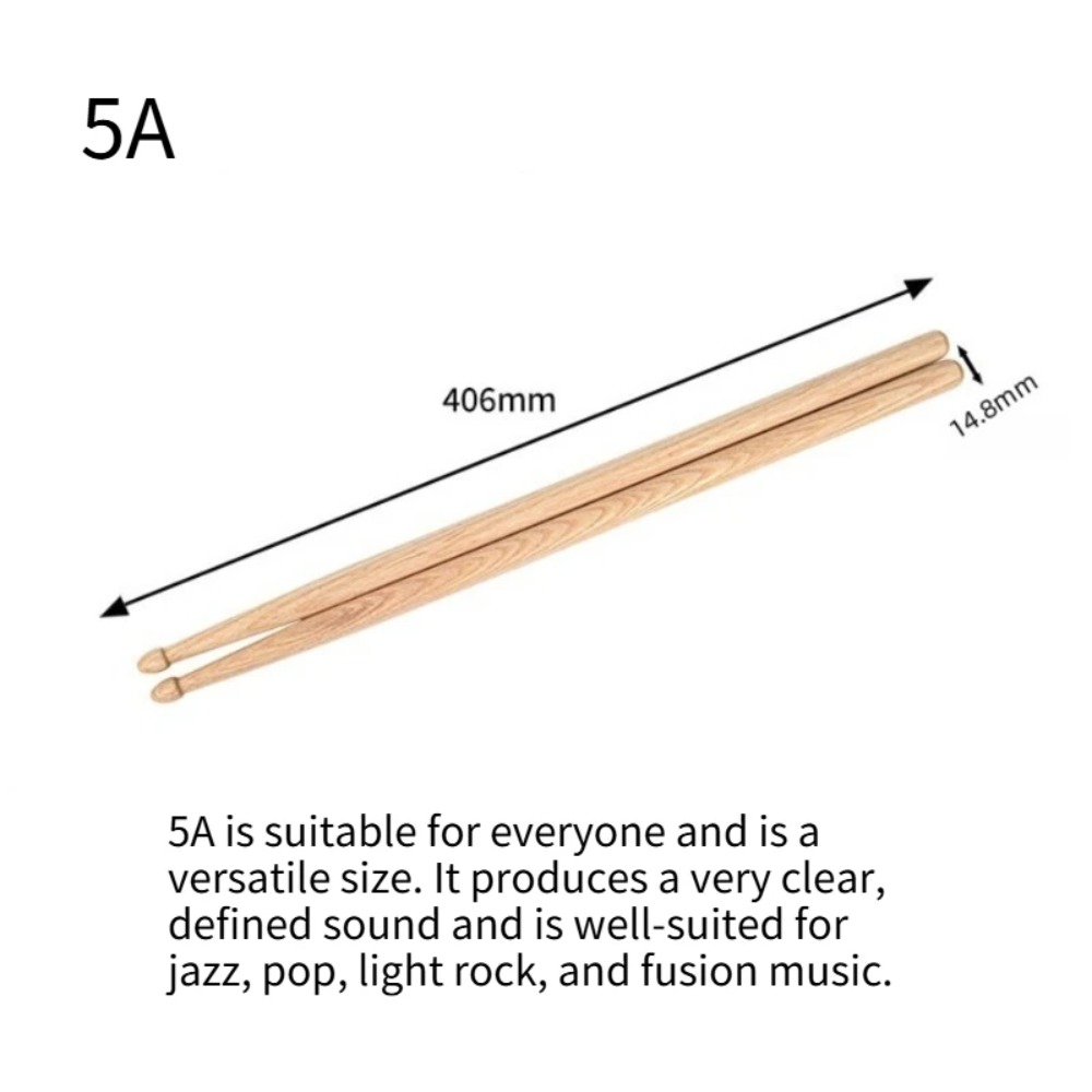 1 Par de Baquetas de Bordo 5A, - Drumsticks 5A Maple avaliação e preço