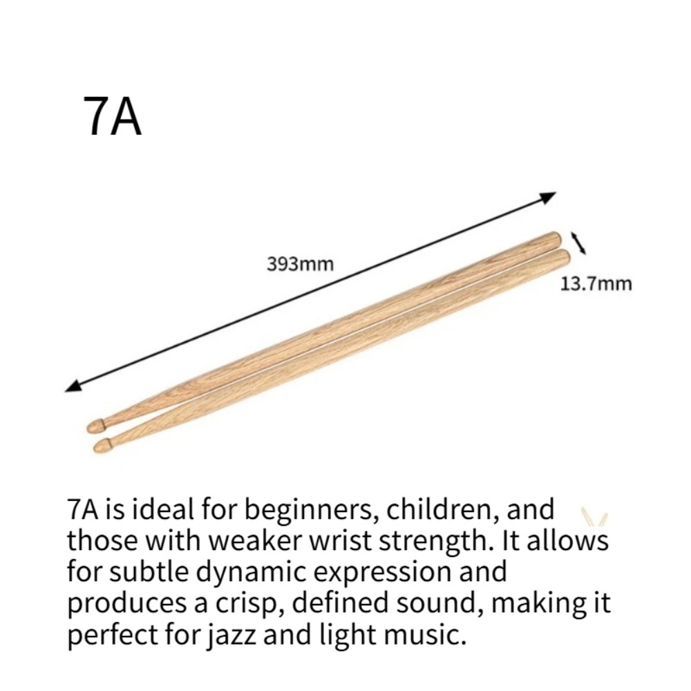 1 Par de Baquetas de Bordo 5A, - Drumsticks 5A Maple avaliação e preço