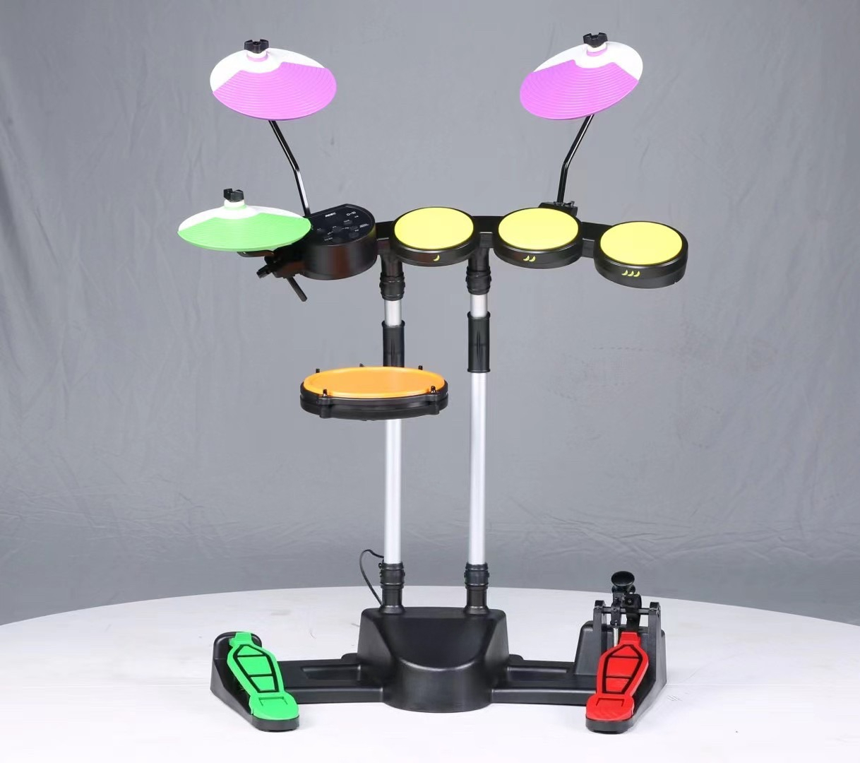 Conjunto de bateria eletrônica - Electronic Drum Kit For Kids avaliação e preço