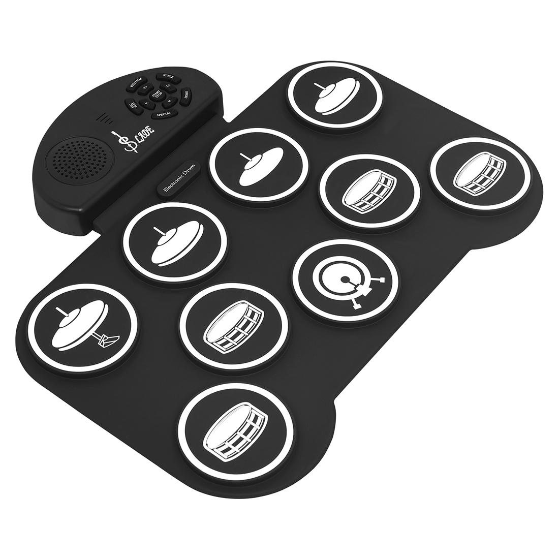 Kit de Bateria Eletrônica Dobr - Drum Practice Pad avaliação e preço