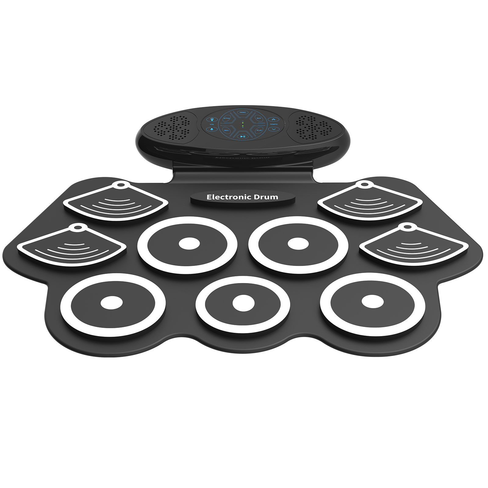 Bateria Eletrônica IRIN com 9  - Electronic Drum Set Roll Up avaliação e preço