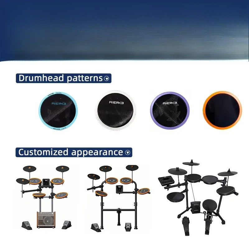 Kit de bateria eletrónica DD01 - Electronic Drum Kit For Kids avaliação e preço