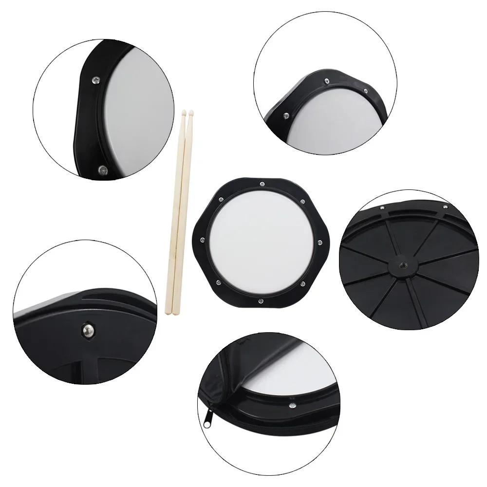 Kit de bateria de 10 polegadas - Drum Practice Pad avaliação e preço