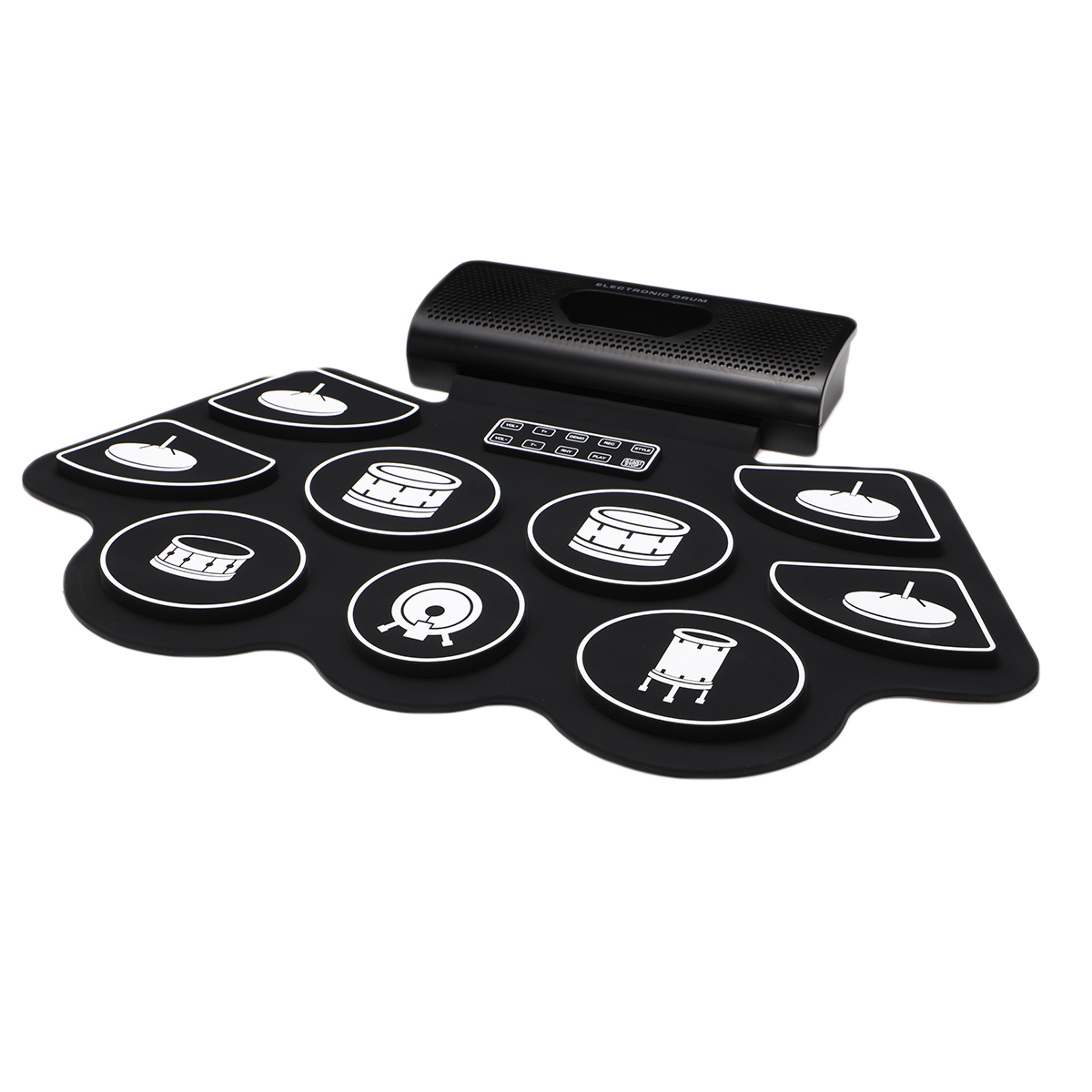 Conjunto de Bateria Eletrônica - Electronic Drum Set Roll Up avaliação e preço