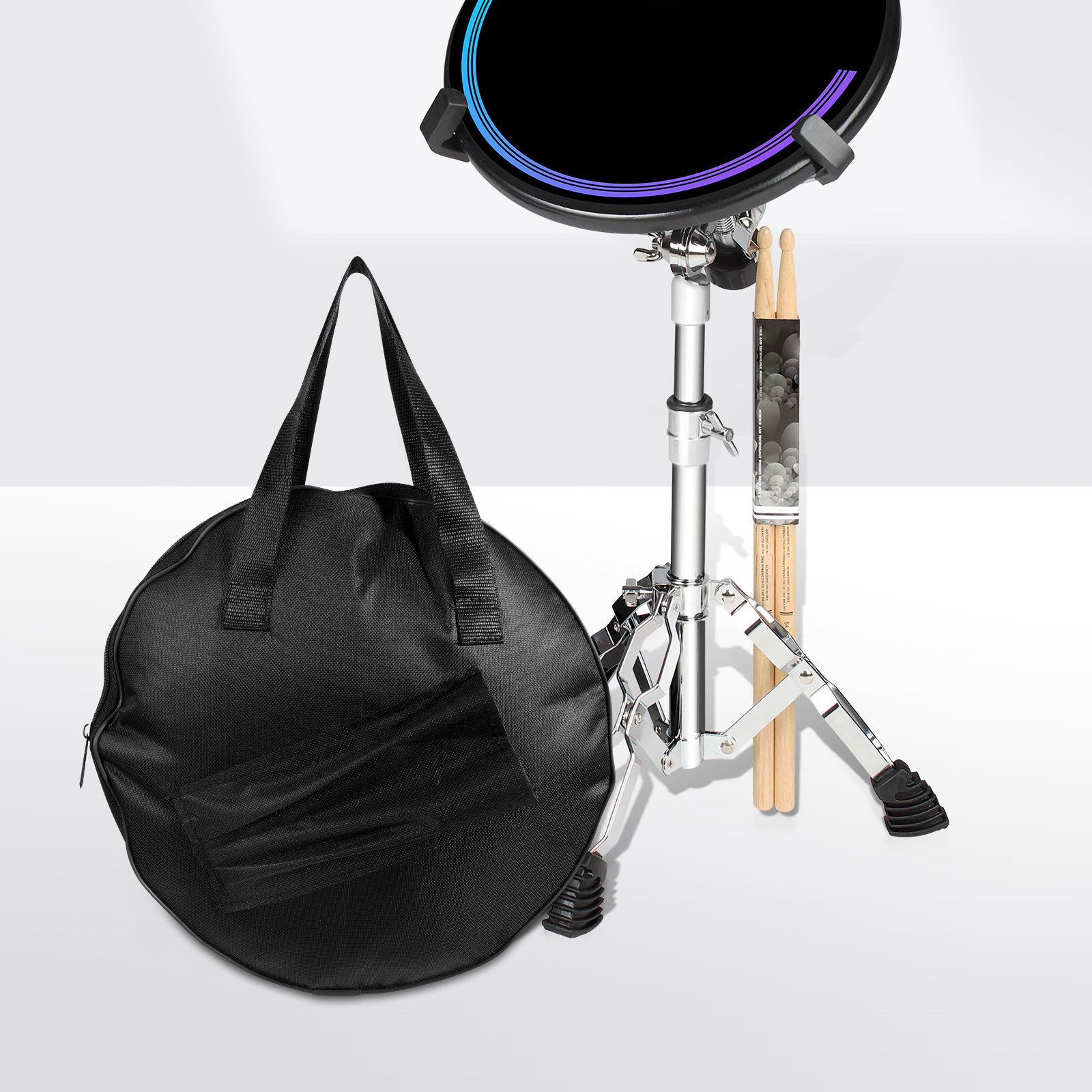 Bolsa de transporte para bater - Drum Practice Pad avaliação e preço