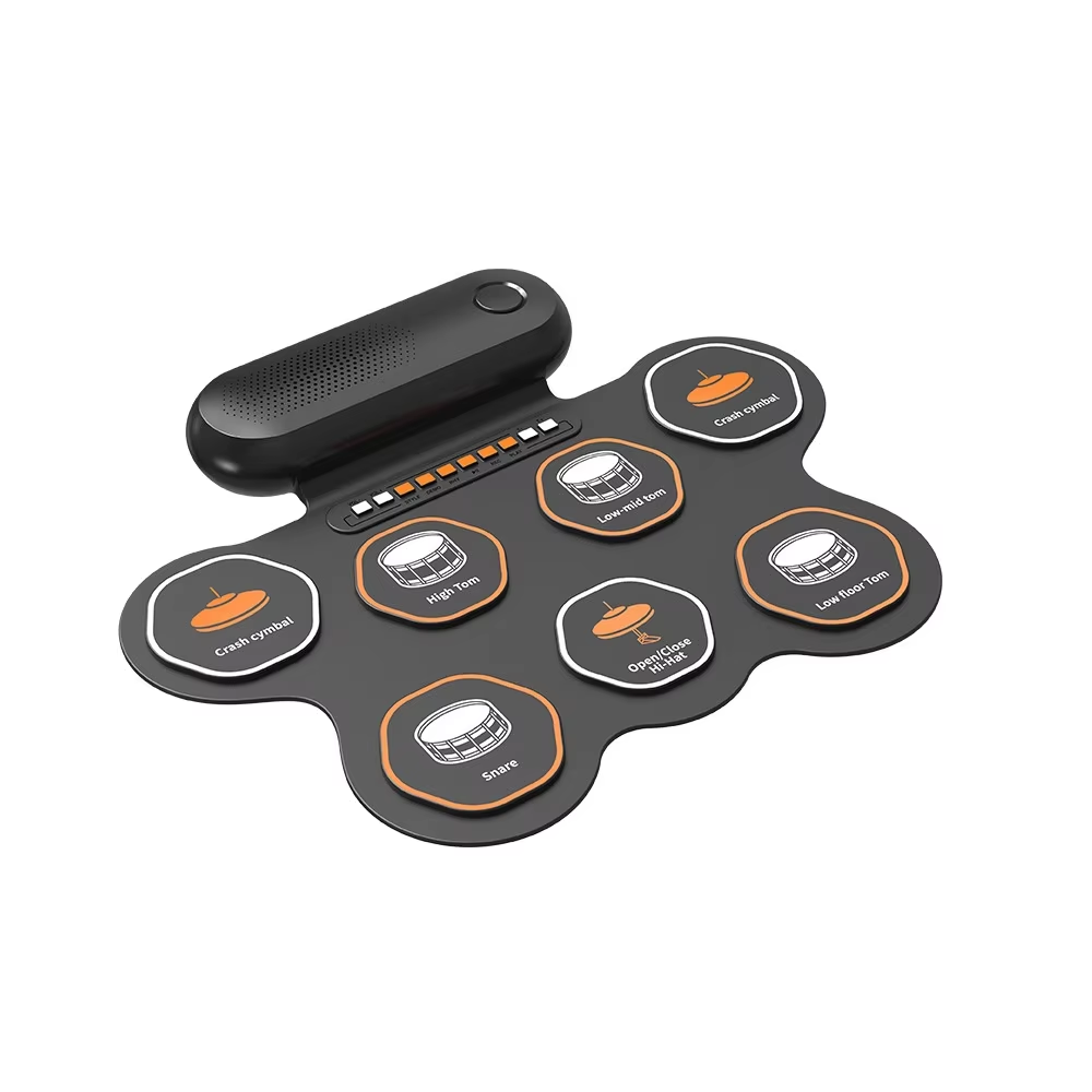 Kit de Percussão Eletrônica Po - Electronic Drum Kit For Kids avaliação e preço